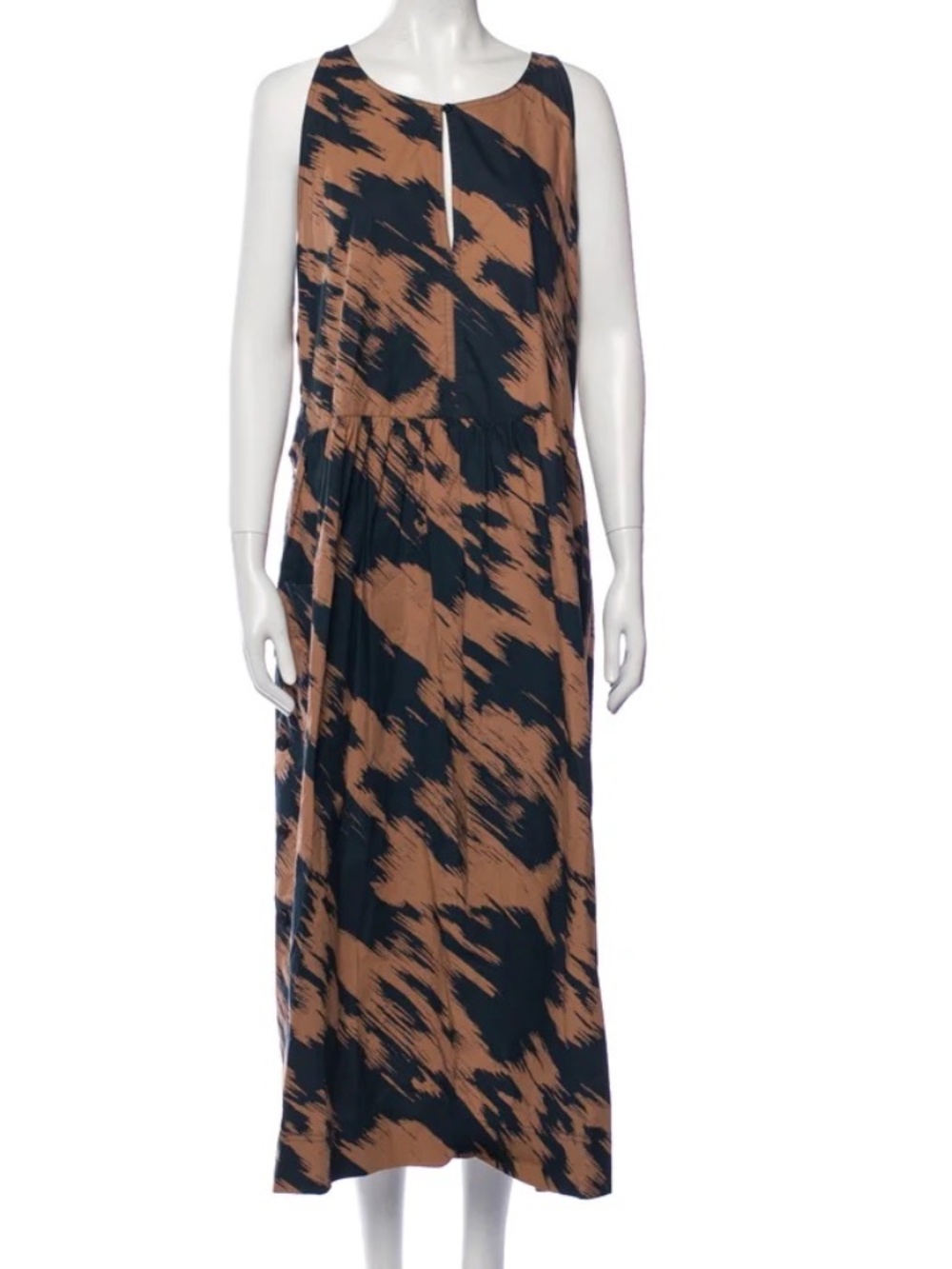 Apiece Apart Printed Cotton Maxi Dress | Size: XL